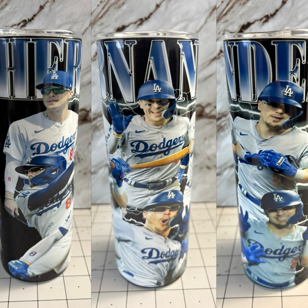 Los Angeles Dodger Hernandez tumbler cup